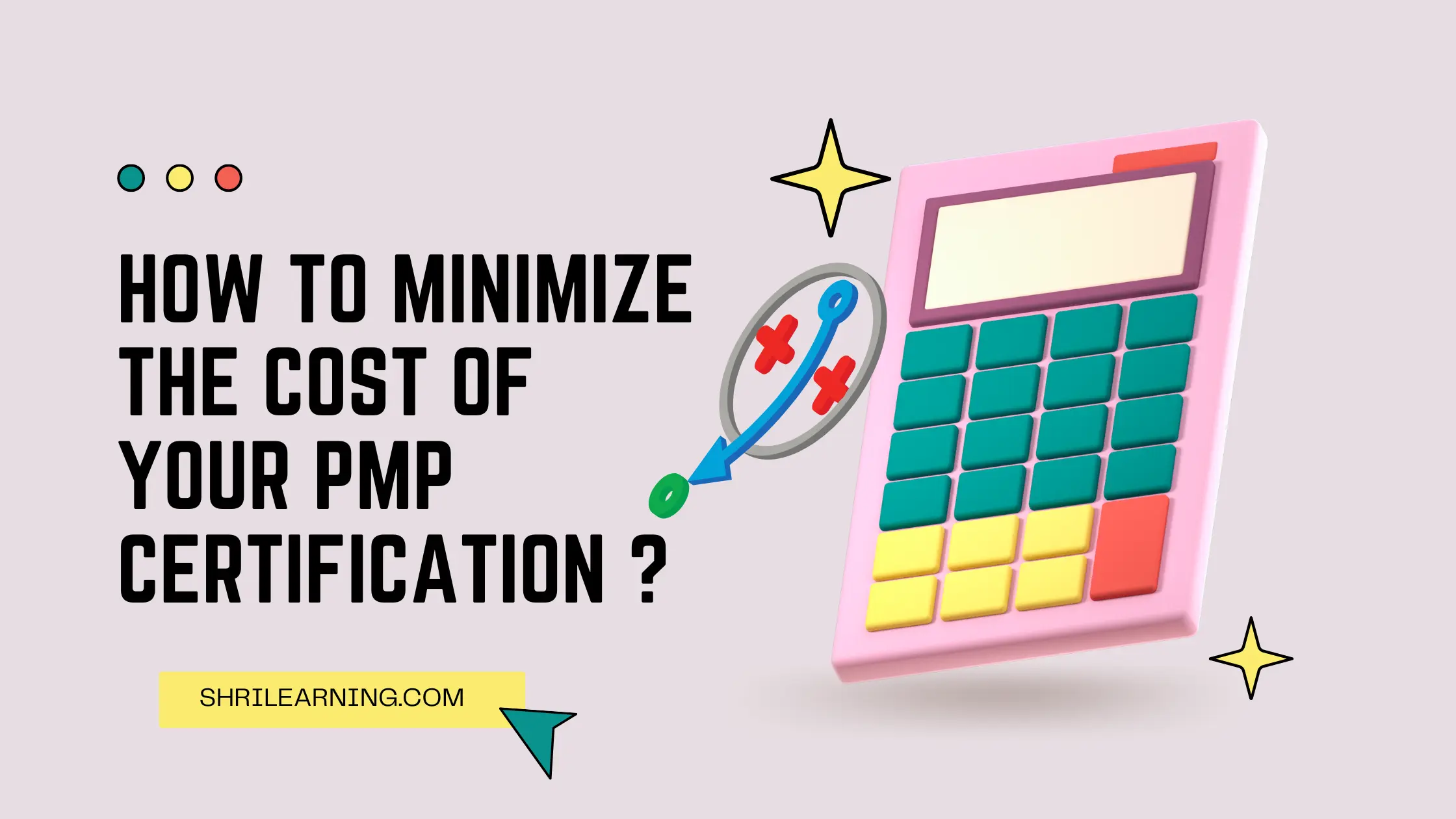 How to Minimize the Cost of Your PMP Certification | ShriLearning.