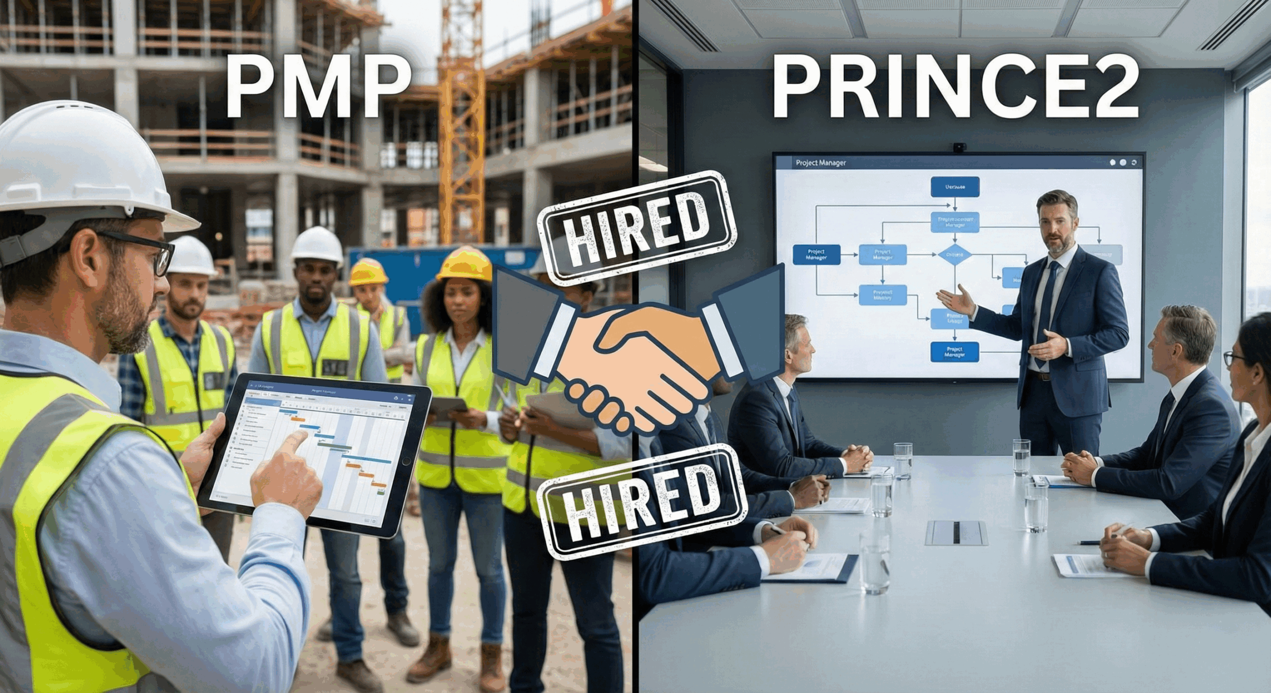 PMP vs PRINCE2: Which Certification Actually Gets You Hired?