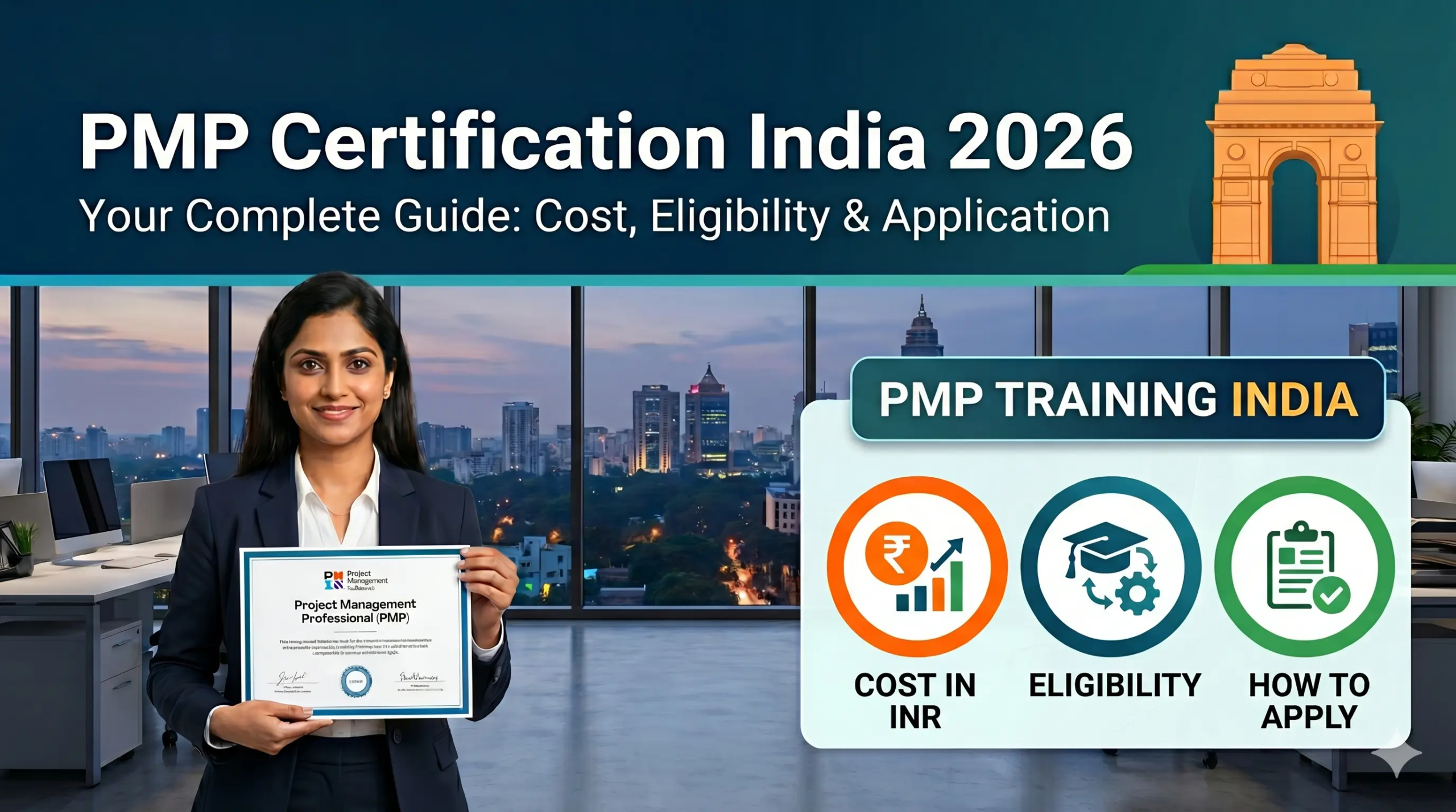 PMP Certification in India 2026: Cost, Eligibility & How to Apply