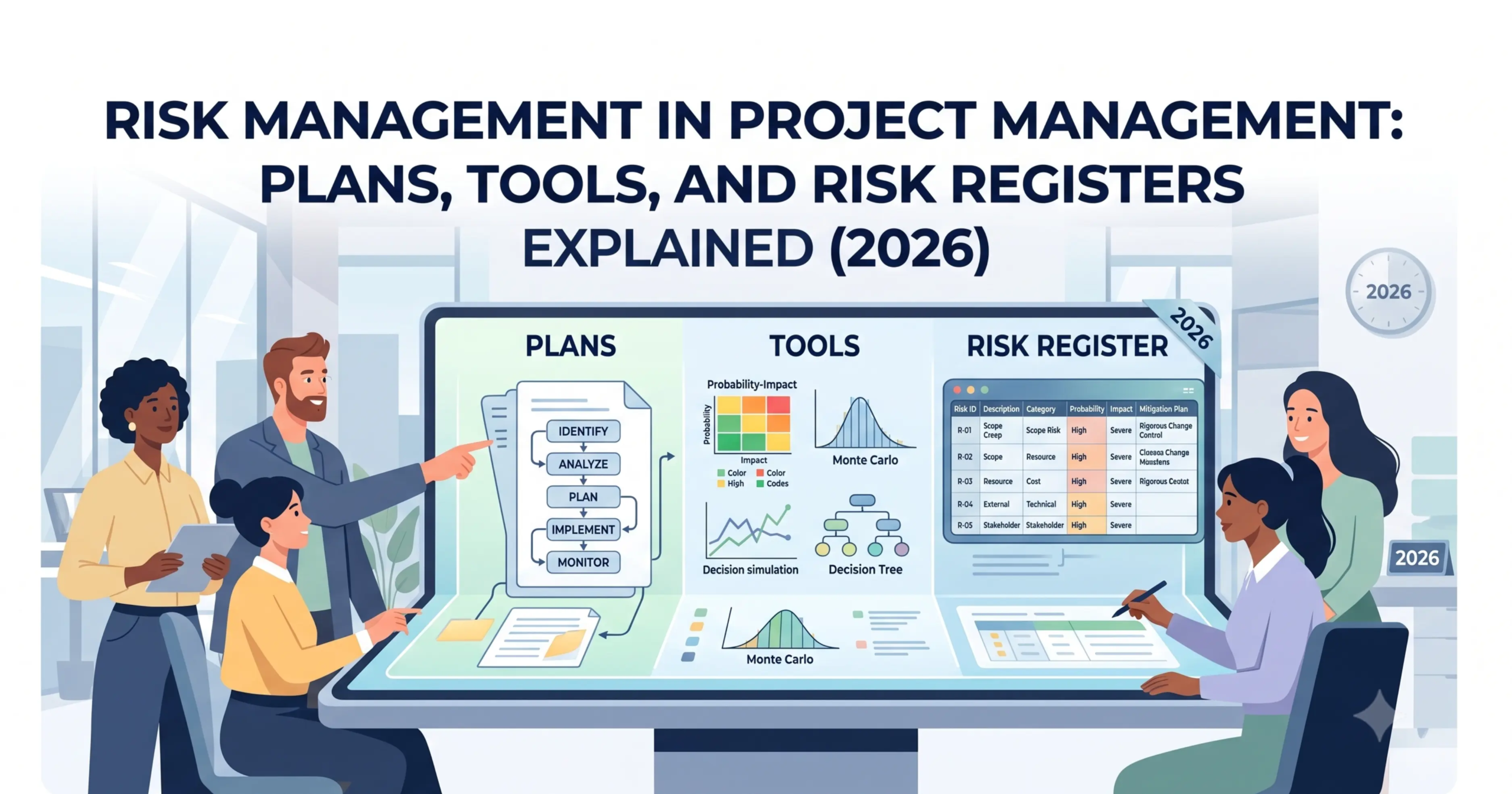 Risk Management in Project Management: Plans, Tools, and Risk Registers Explained (2026)